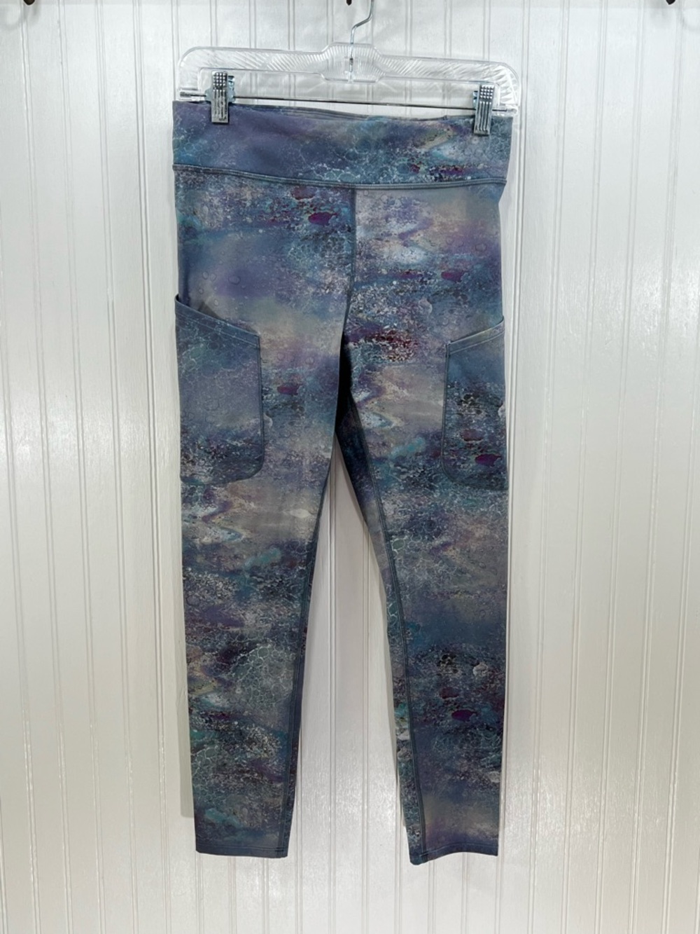 Lululemon Lab Summer ’23 Activewear Yoga Printed Pocket Leggings Size 8